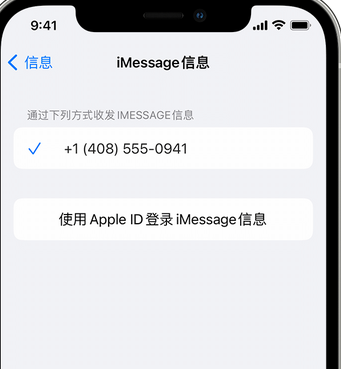 常山apple维修iPhone上无法正常发送iMessage信息 